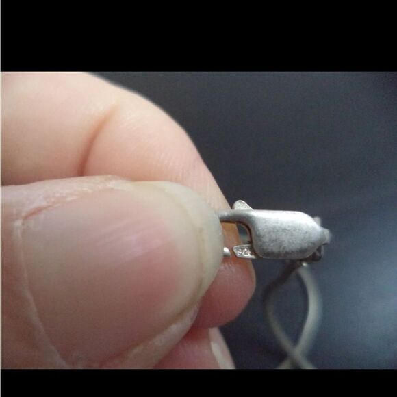 VTG 925 SIGNED PAOLO ROMEO ST CHRIS ITALY STERLING SILVER 18" NECKLACE - Picture 4 of 5